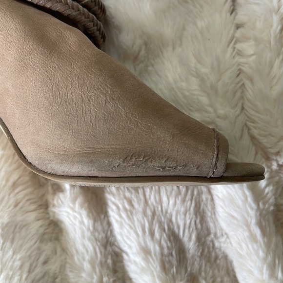 Beige Booties with Fringe - Picture 5 of 5